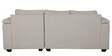 Andres Fabric LHS Sectional Sofa (2 + Lounger) In Beige Colour