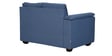 Andres Fabric LHS Sectional Sofa (2 + Lounger) With Lounger In Denim Blue Colour