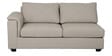 Andres Fabric LHS Sectional Sofa (3 + Lounger) In Beige Colour
