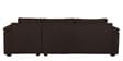 Andres Fabric LHS Sectional Sofa (3 + Lounger) In Chestnut Brown Colour