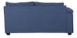 Andres Fabric LHS Sectional Sofa (3 + Lounger) In Denim Blue Colour