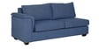 Andres Fabric LHS Sectional Sofa (3 + Lounger) In Denim Blue Colour