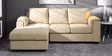 Andres Fabric RHS Sectional Sofa (2 + Lounger) in Beige Colour