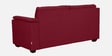 Andres Fabric RHS Sectional Sofa (3 + Lounger) in Garnet Red Colour