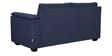 Andres Fabric RHS Sectional Sofa (3 + Lounger) in Navy Blue Colour