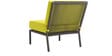 Andrew Five Seater L Shape Sofa in Green Colour