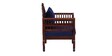 Anglo Sofa Set (3+1+1) in Honey Oak Finish