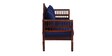Anglo Sofa Set (3+1+1) in Honey Oak Finish