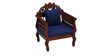 Anglo Sofa Set (3+1+1) in Honey Oak Finish