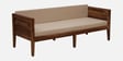 Anitz Sheesham Wood 3 Seater Sofa in Scratch Resistant Rustic Teak Finish