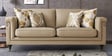 Ankara 3 Seater Sofa in Beige Colour