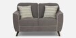 Anniston Fabric 2 Seater Sofa In Brown Colour