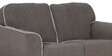 Anniston Fabric 2 Seater Sofa In Brown Colour