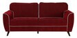 Anniston Fabric 3 Seater Sofa In Rust Red Colour