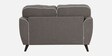 Anniston Fabric 2 Seater Sofa In Brown Colour