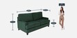 Anso 3 Seater Sofa In Olive Green Colour