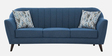 Antalya Fabric 3 Seater Sofa in Blue Colour