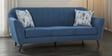 Antalya Fabric 3 Seater Sofa in Blue Colour