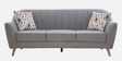 Antalya Fabric 3 Seater Sofa in Grey Colour