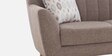 Antalya Fabric 3 Seater Sofa in Light Brown Colour