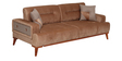 Antalya 3 Seater Sofa in Brown Colour