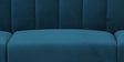 Antalya Velvet 3 Seater Sofa in Bottle Green Colour