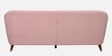 Antalya Velvet 3 Seater Sofa in Plush Pink Colour