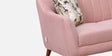 Antalya Velvet 3 Seater Sofa in Plush Pink Colour