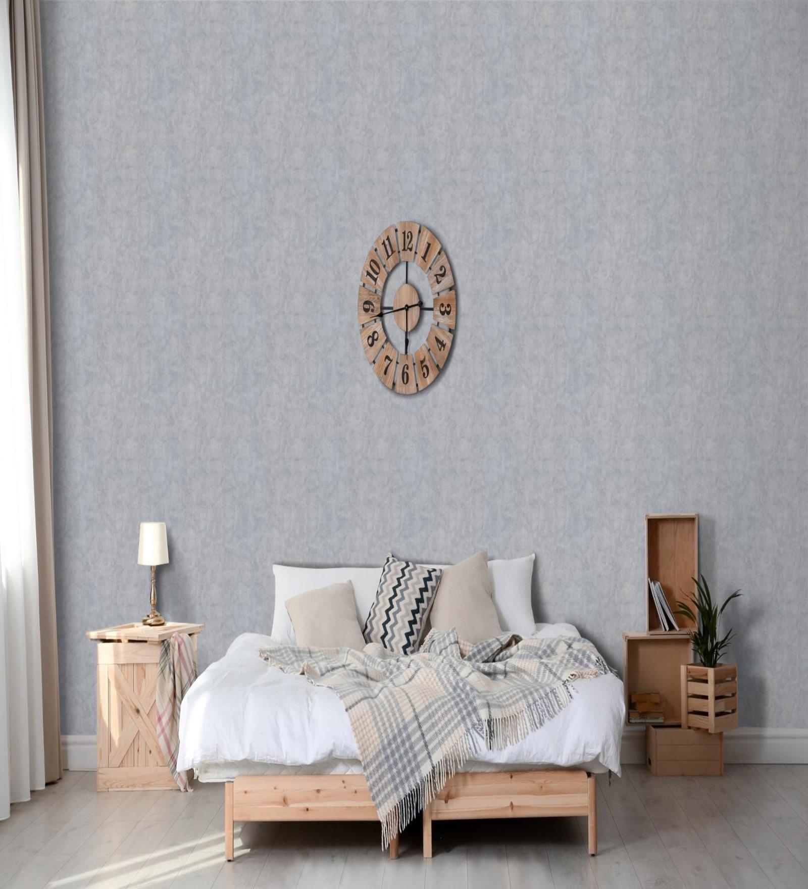 Buy Ancient Egypt Grey PVC High Wash Resistant Wallpaper Roll at 7 OFF