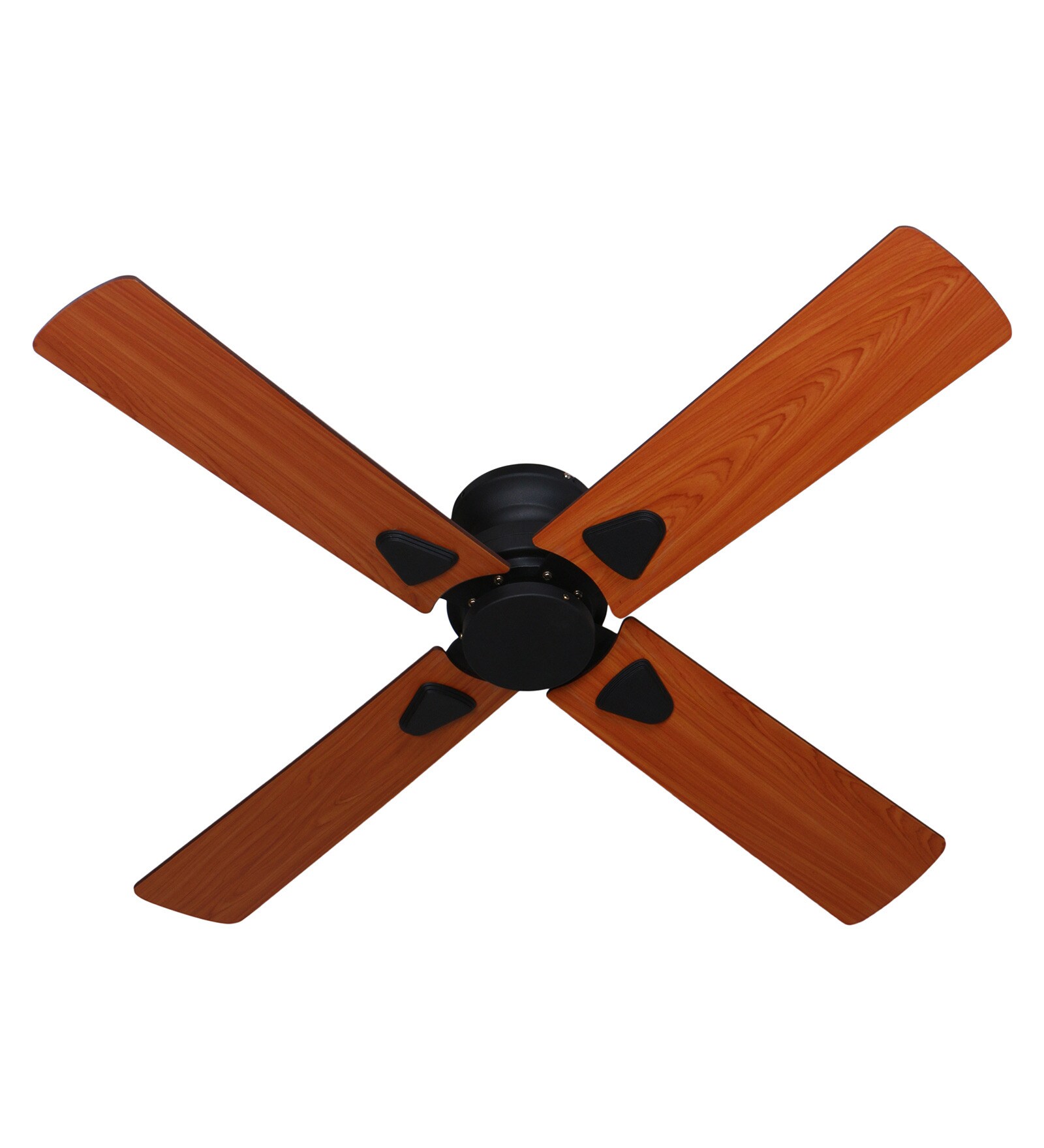 Kyoto 1050 mm Black & Brown Designer Fan