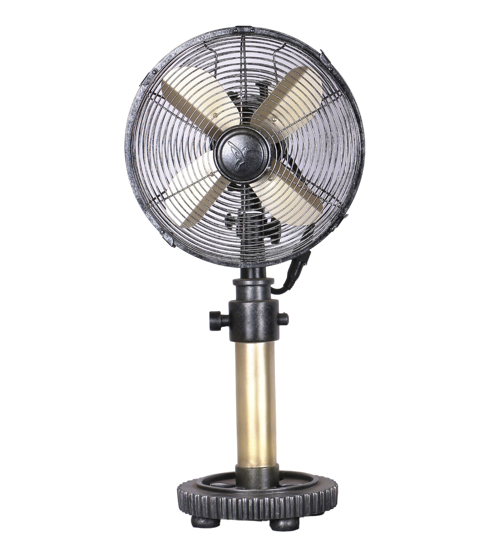 Lewis Jr 300 mm Yellow Pedestal Fan