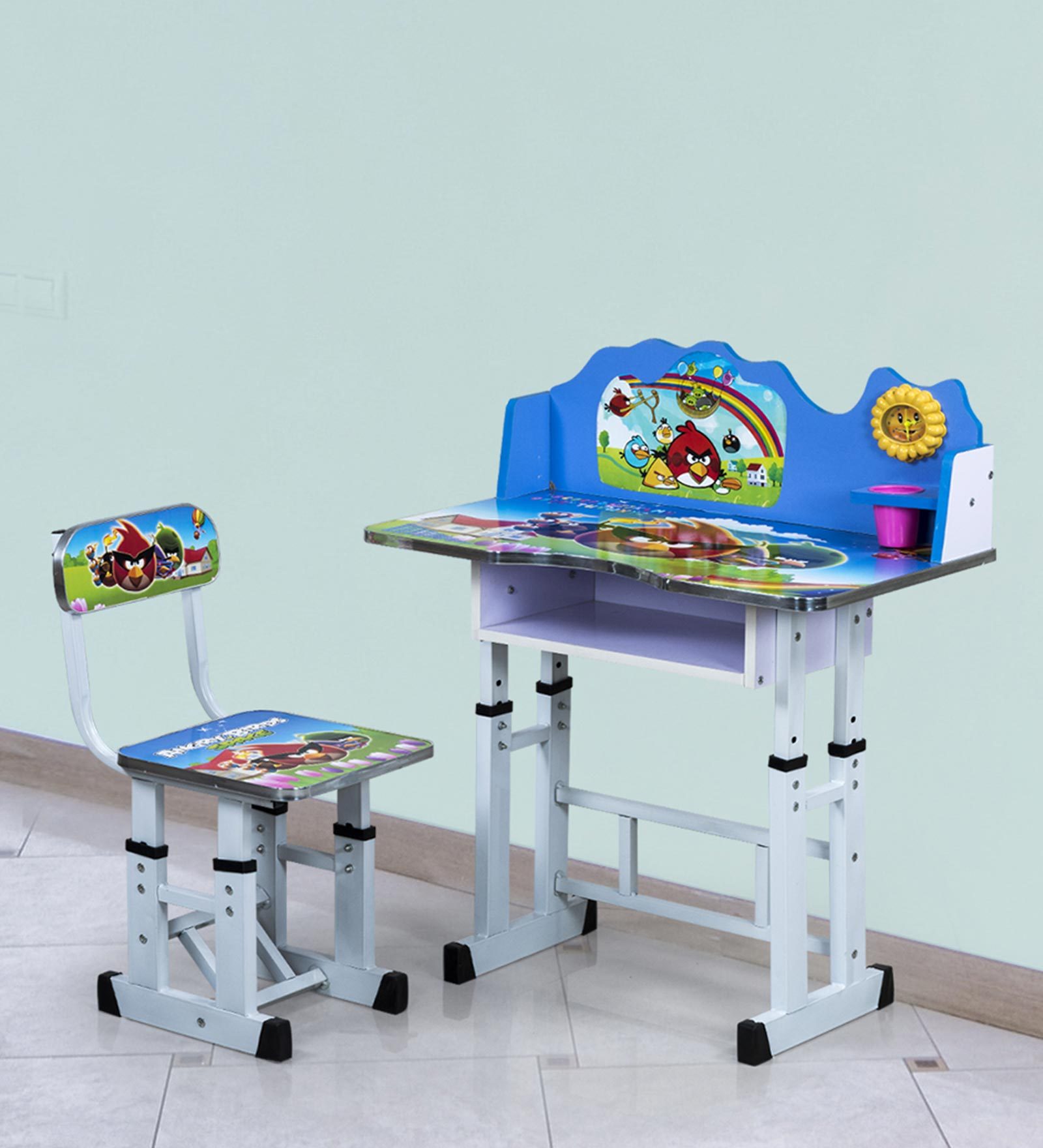 Angry bird study desk & chair set by royal oak Outlet