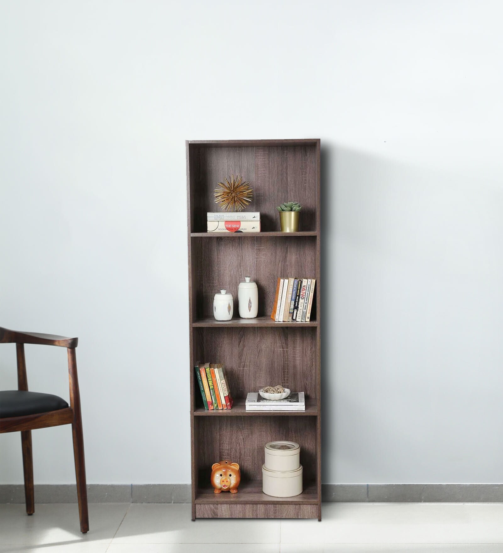 Annaisha Book Shelf in Sonoma Oak Finish