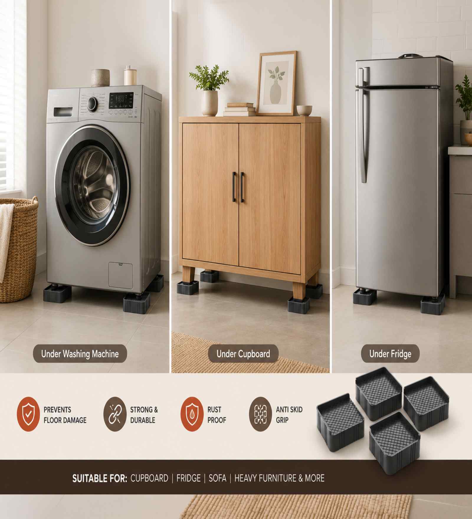 Anti Vibration Pads For Washing Machine Washing Machine Feet Pads