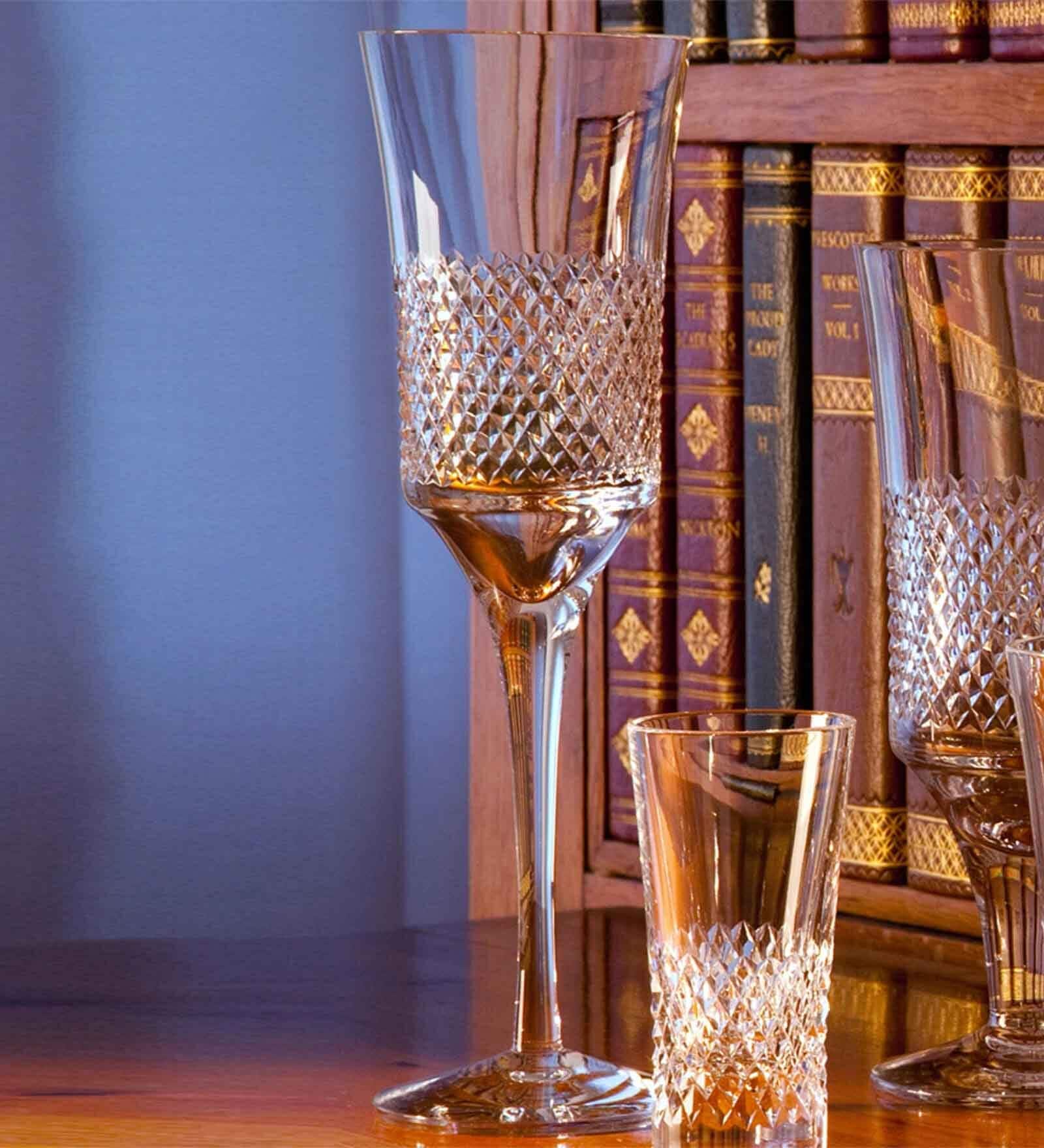 Royal Brierley Collection Transparent 240 Ml Crystal Glass Globe Wine Glass