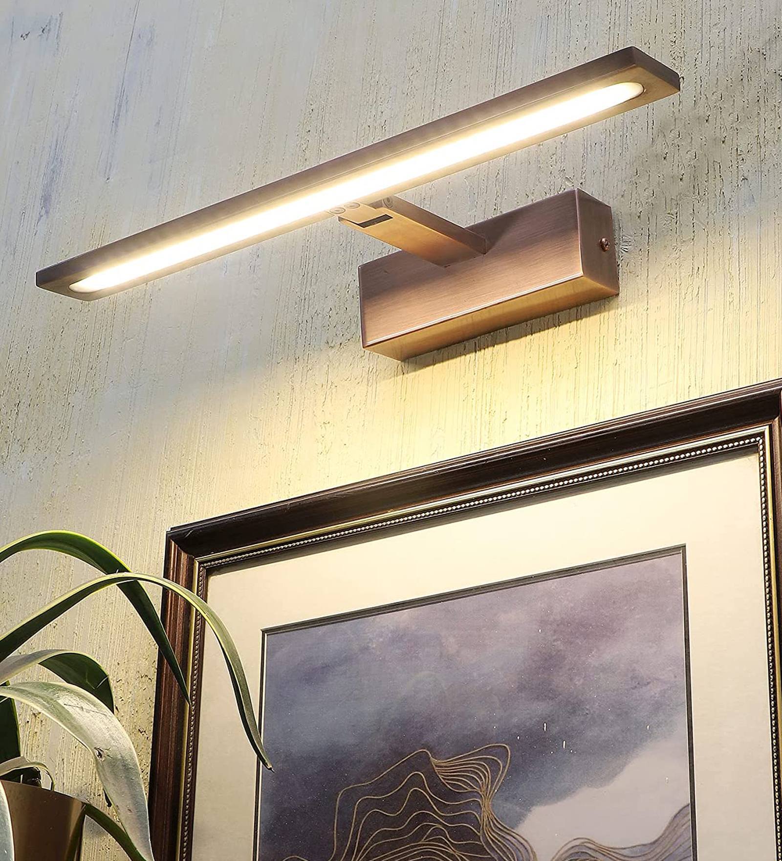 Buy Antique Metal LED Picture Light (Gold) at 25% OFF by Ujjala | Pepperfry