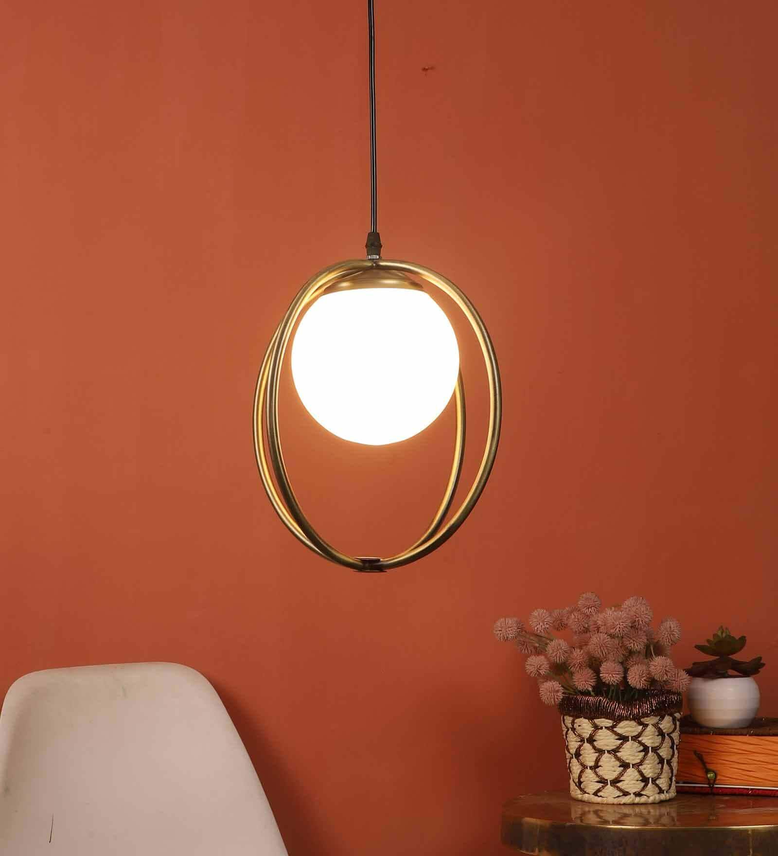 Antique Gold Iron Hanging Lights