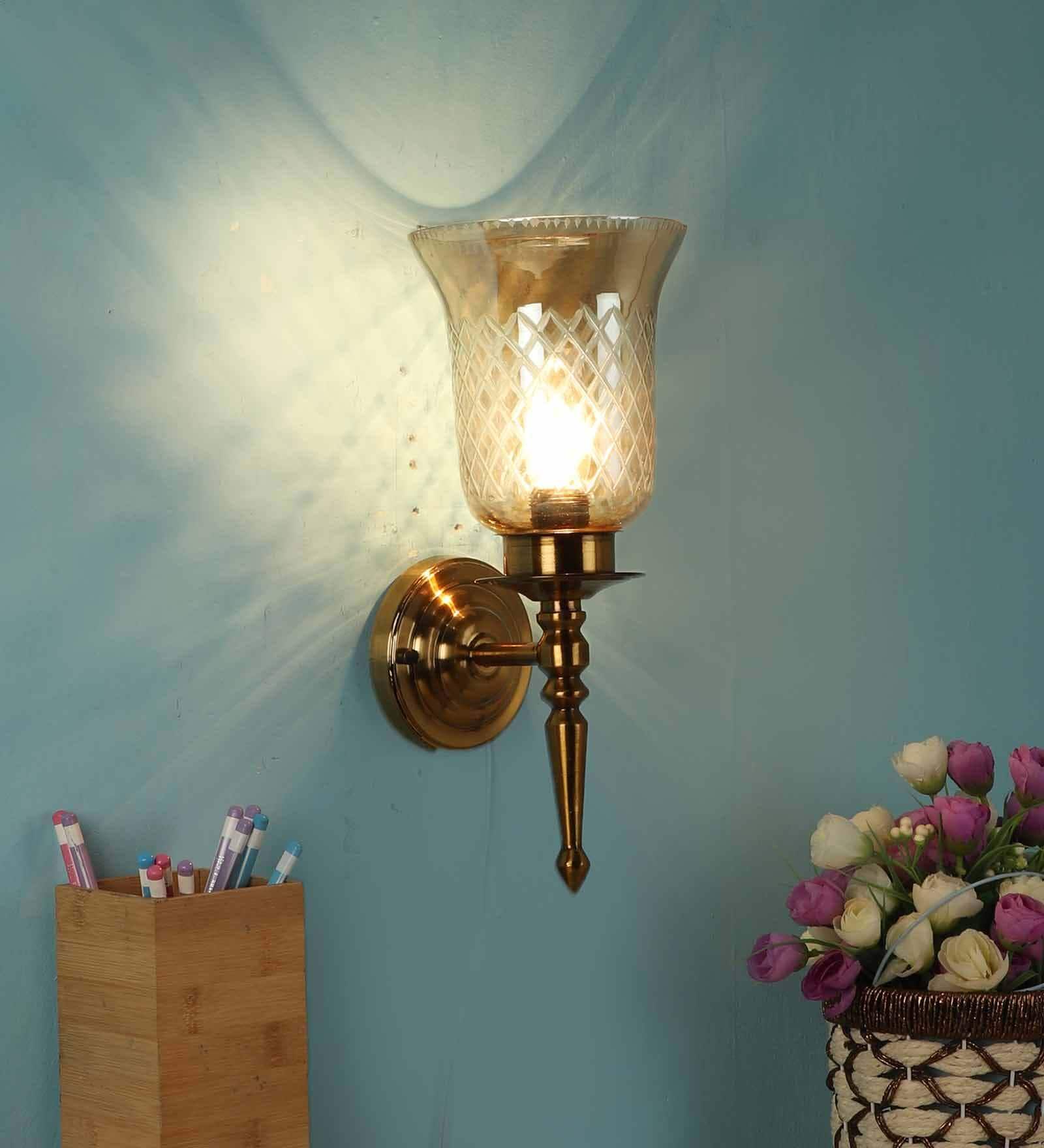 Shizen Metal Wallchieres (Antique Gold)