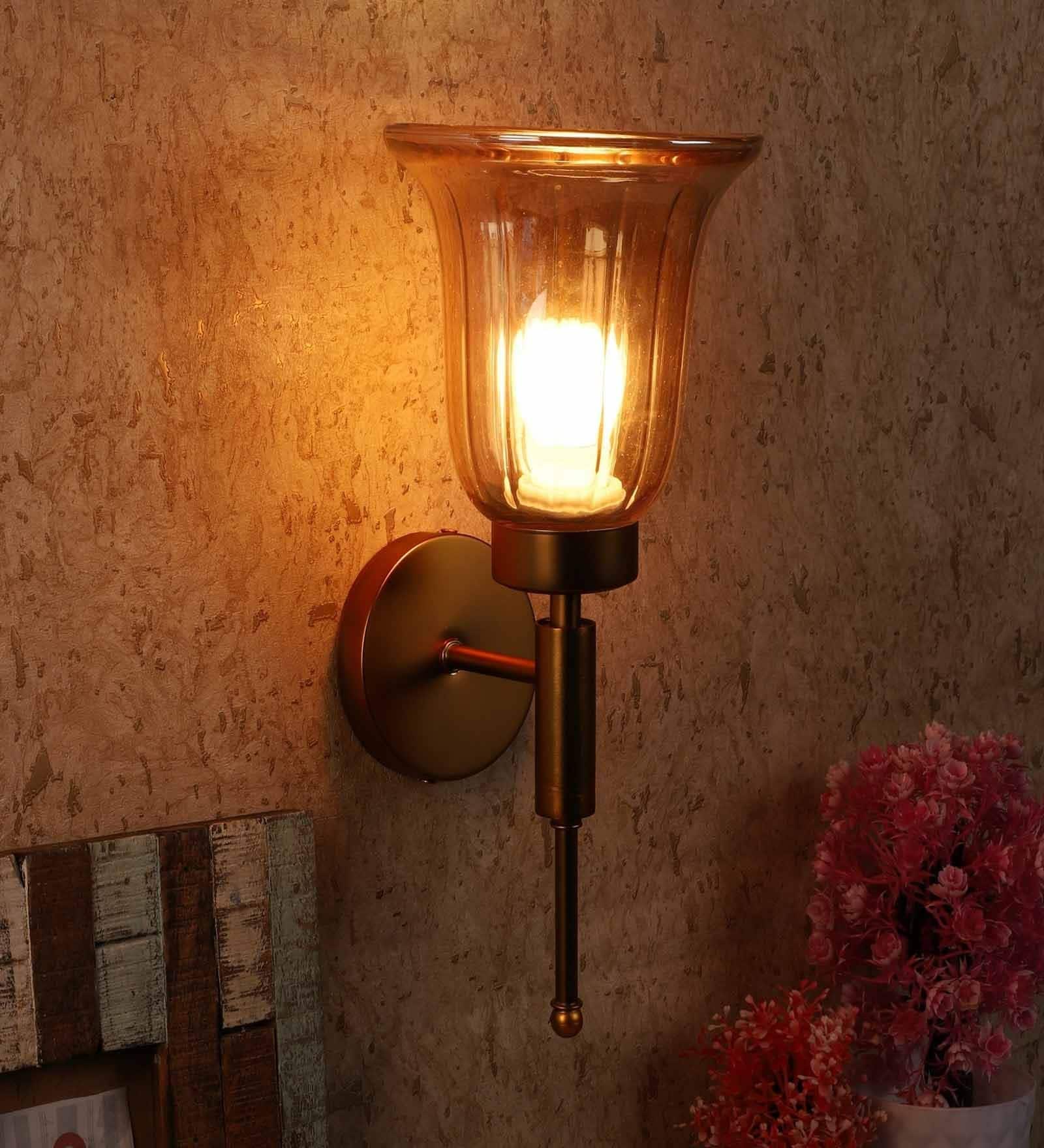 Antique Metal Wallchieres (Antique Gold)