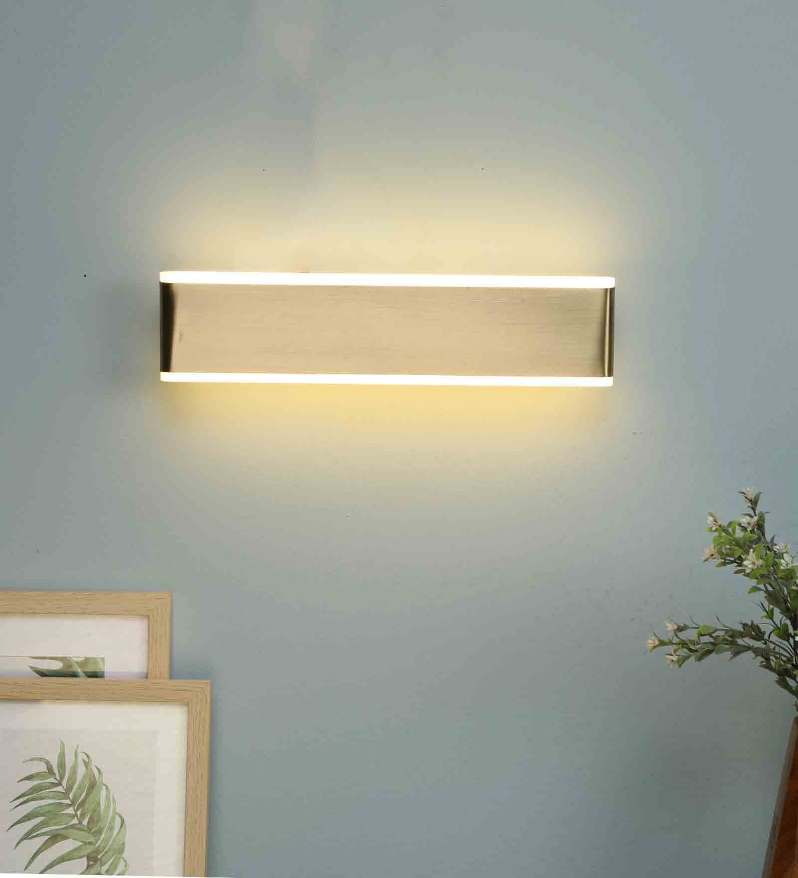 Antique Gold Stainless Steel Wall Light