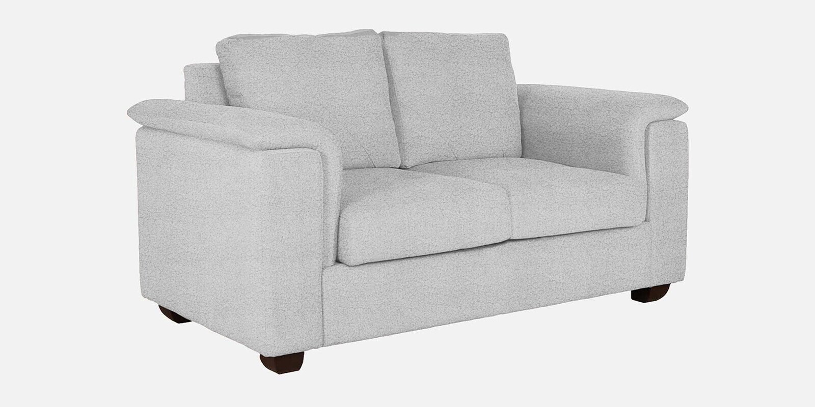 Andres Boucle Fabric 2 Seater Sofa In White Colour