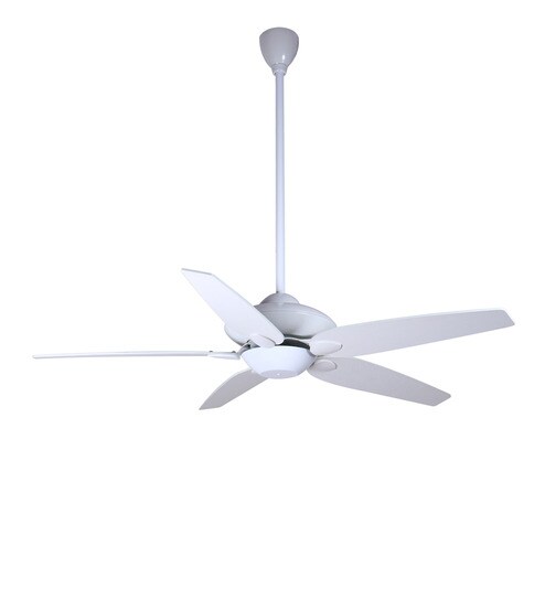 Buy Ufo 1400 Mm White Designer Fan By Anemos Online Designer