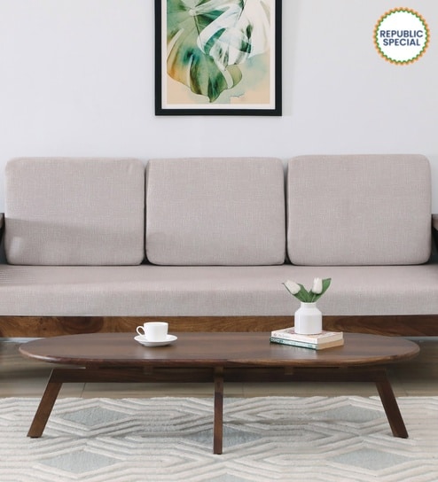 Angers Sheesham Wood Coffee Table In Scratch Resistant Provincial Teak Finish