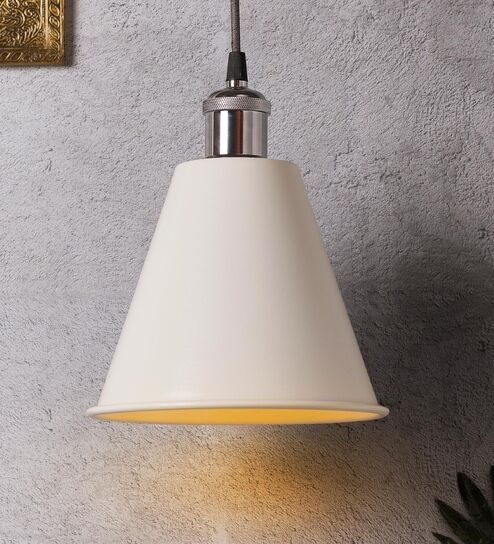Anglo White Metal Hanging Light