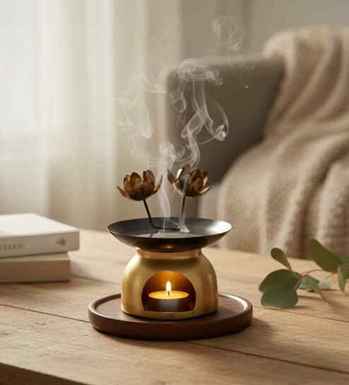 Antique Brass Burner (Gold)