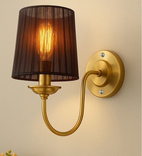 Antique Brass LED Acrylic Wall LightLED Acrylic Wall Light Fixture