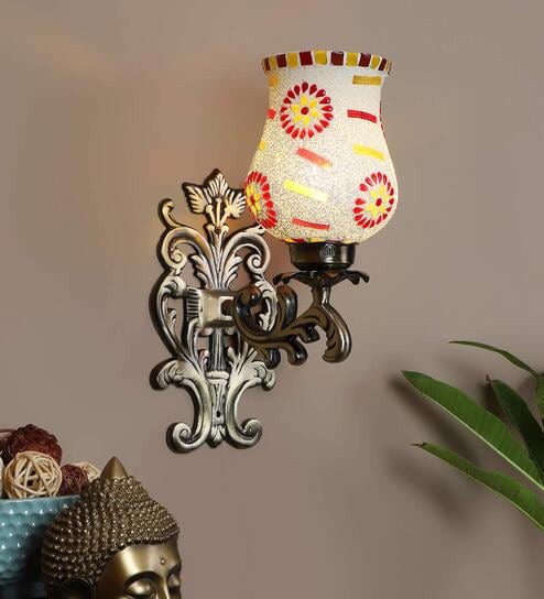 Charlotte Gold Aluminium Wall Sconces