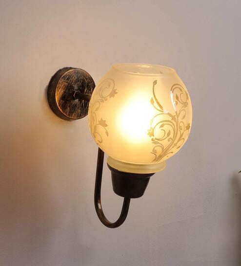 Ventus Antique Gold Metal Wall Sconces by Foziq
