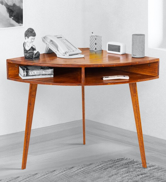 Buy Angolo Corner Table By Atmosphere Online Modern Console Tables Tables Furniture Pepperfry Product