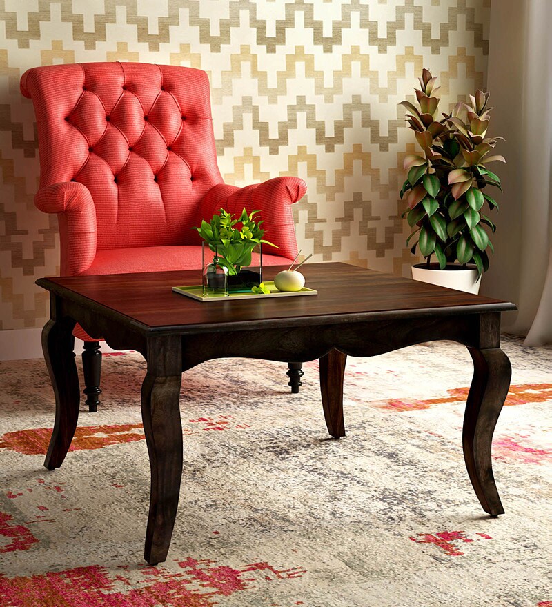 Buy Anne Solid Wood Coffee Table in Warm Chestnut Finish Amberville